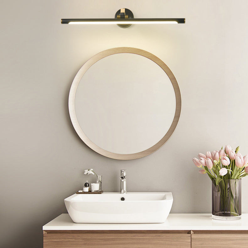 Éclairage de mur de miroir de style simple de style simple à 1 lumière