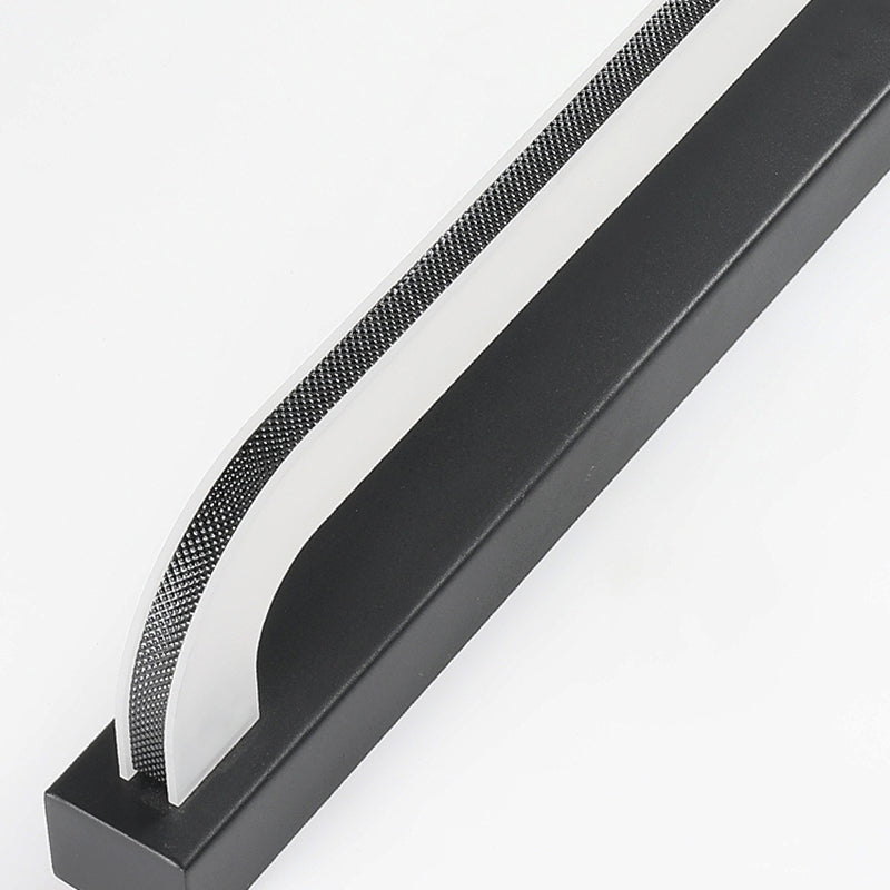 Éclairage de mur de miroir de style simple de style simple à 1 lumière