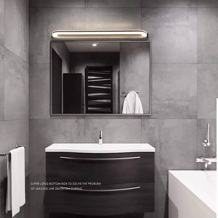 Éclairage de mur de miroir de style simple de style simple à 1 lumière