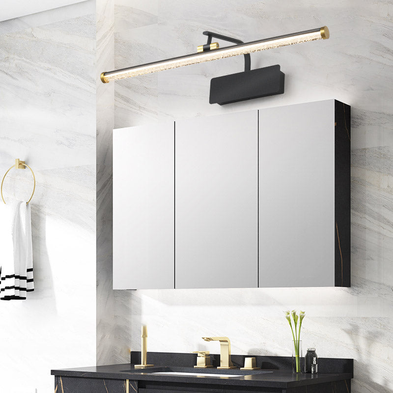 Éclairage de mur de miroir de style simple de style simple à 1 lumière