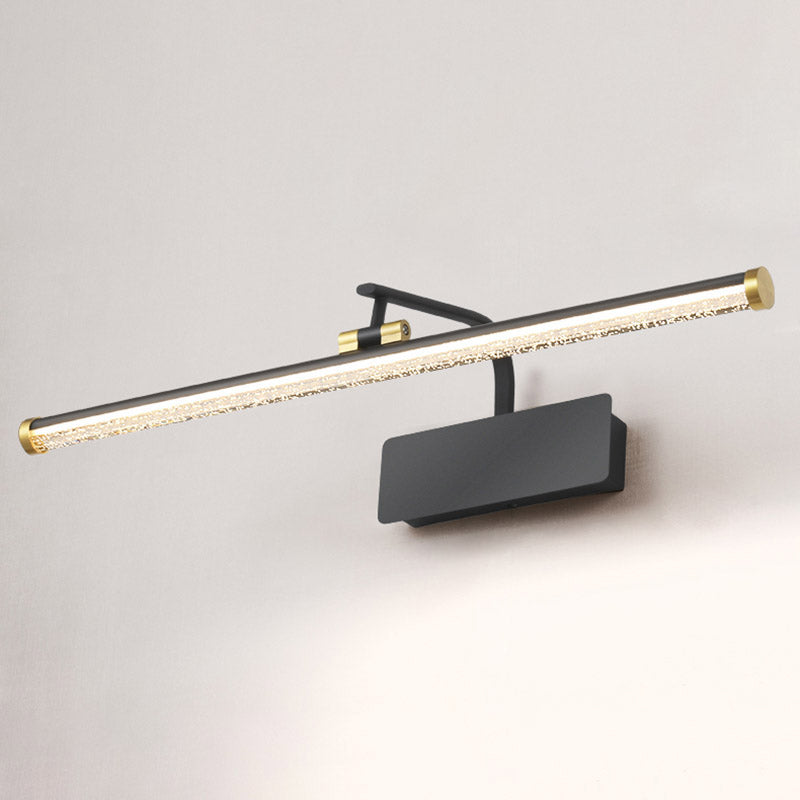 Éclairage de mur de miroir de style simple de style simple à 1 lumière