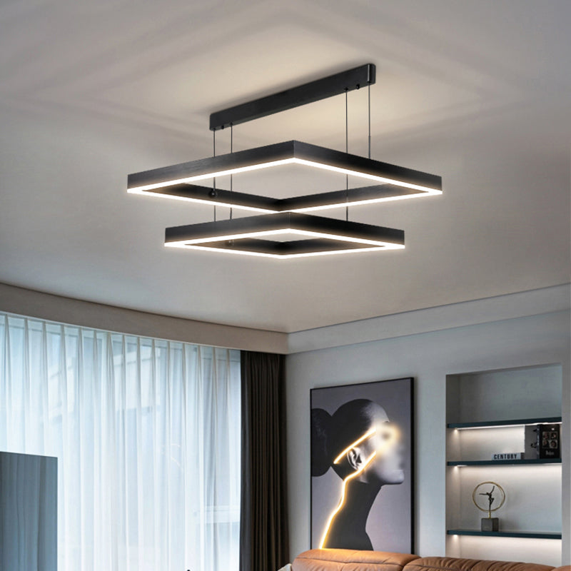 Luz moderna de lujo nórdico sencillo led encierro led lámpara para sala de estar