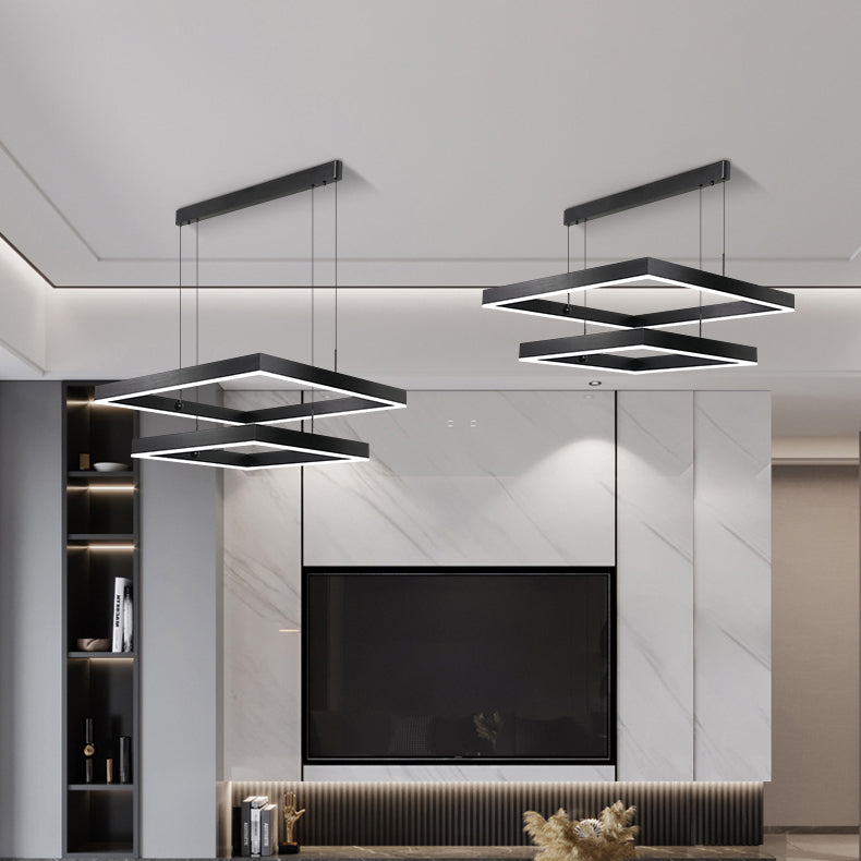 Luz moderna de lujo nórdico sencillo led encierro led lámpara para sala de estar