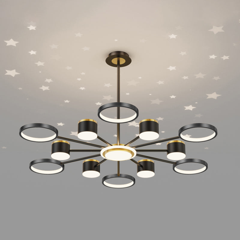 Luz de lujo moderno de estilo led de led de estilo LED Luz para sala de estar