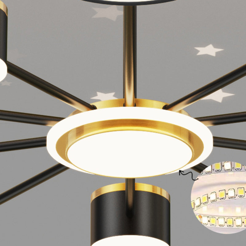 Luz de lujo moderno de estilo led de led de estilo LED Luz para sala de estar