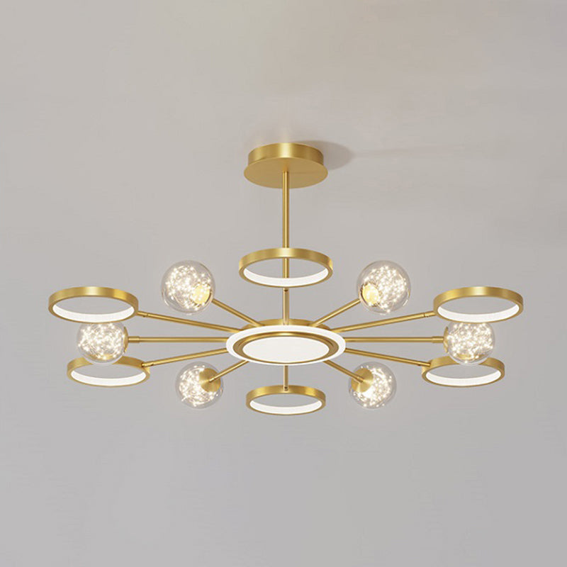 Luce di lusso semplice moderno in stile moderno Lampella a sospensione Luce per soggiorno sala da pranzo