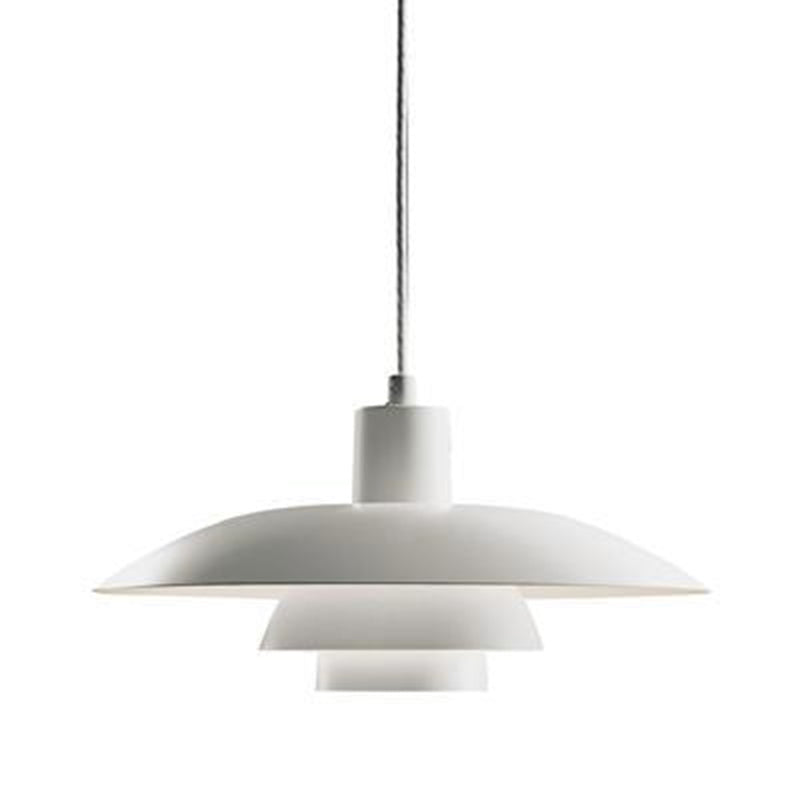 3-Tier Minimalist Hanging Light, Zinc Single-Bulb Hanging Lamp for Dinner Table