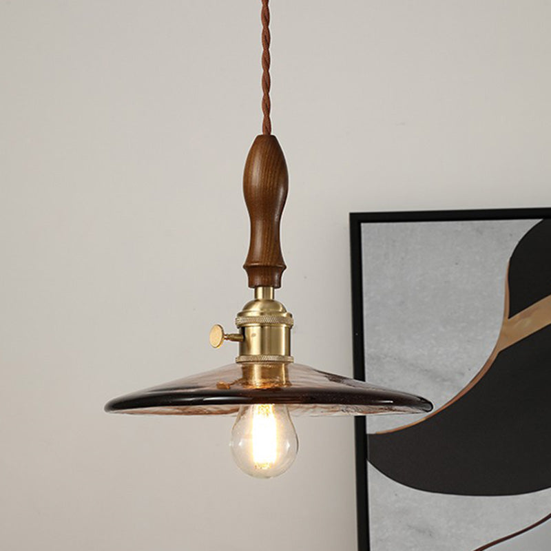 Amber 1 illuminazione a ciondolo leggero in stile industriale lampada sospesa per camera da letto