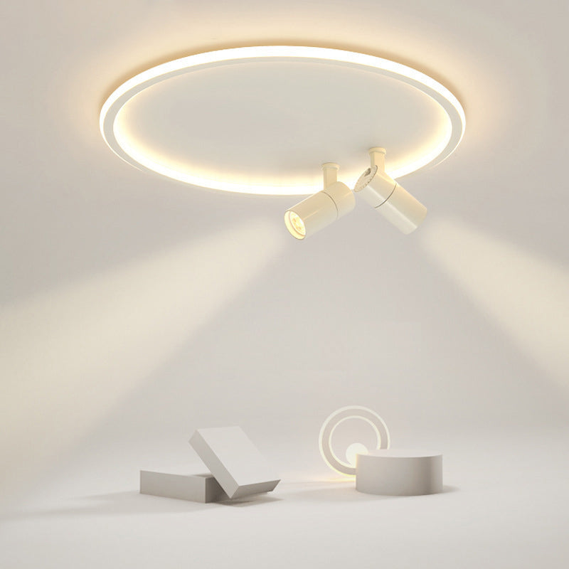 Lampe de voie ronde moderne vêtements boutique encastré plafonnier