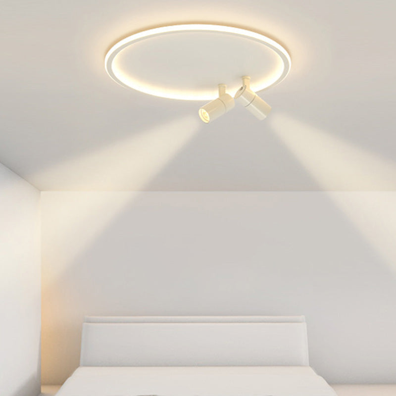 Lampe de voie ronde moderne vêtements boutique encastré plafonnier