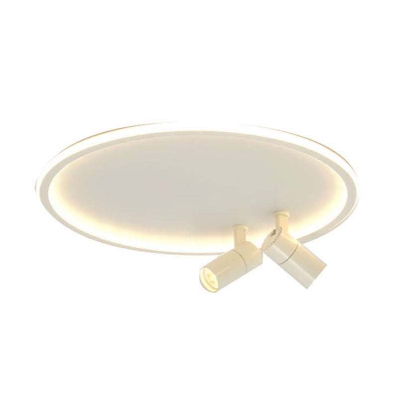 Lampe de voie ronde moderne vêtements boutique encastré plafonnier
