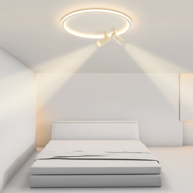 Lampe de voie ronde moderne vêtements boutique encastré plafonnier