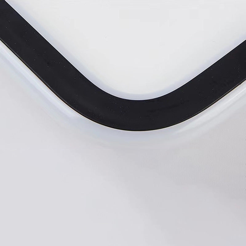 Projecteur de plafond encastré rectangulaire Simple, luminaire sur rail LED pour salon