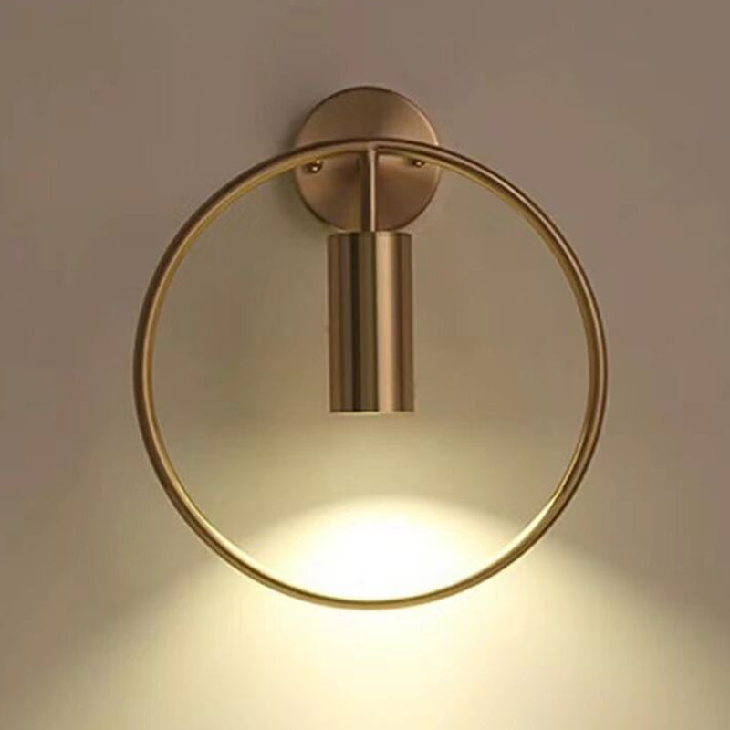 Lampada montata sul cerchio Postmoderno semplicità in metallo Prontone per soggiorno per soggiorno