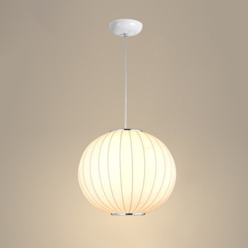 1 Light Pendant Light Fixture Modern Simple Silk Hanging Pendant Lights for Restaurant