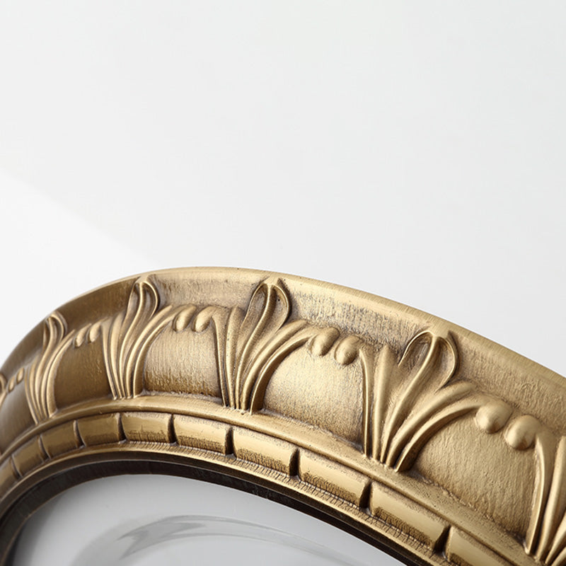 Bowl Shaped Ceiling Mount Light American Country Style Flush Mount Ceiling Light for Living Room