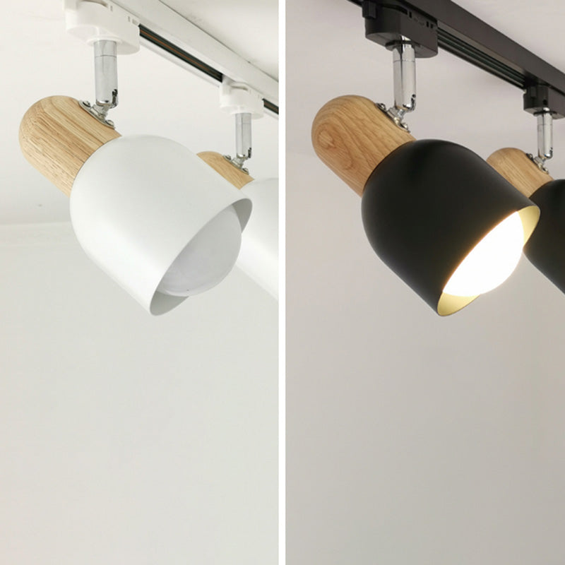 Metal Shaded Ceiling Mounted Light Simplicity Style Ceiling Light Fixture for Living Room