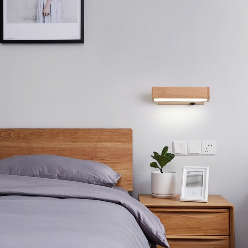 Luce da parete rettangolare a LEDGLE ROFABILE NORDICO MODERNO NORDICO MOLTO SCONCI