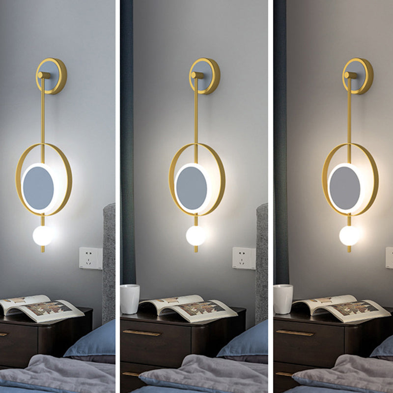 Fun a parete a parete da letto circolare ACONCE ACRILICO POSTMODERN APPRIMETTIVO