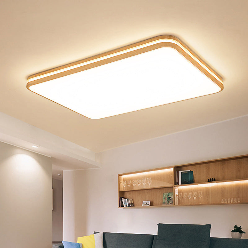 Plafonnier moderne en acrylique à 1 lumière, luminaire de plafond pour chambre à coucher