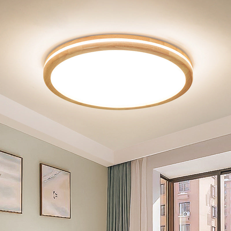 Plafonnier moderne en acrylique à 1 lumière, luminaire de plafond pour chambre à coucher