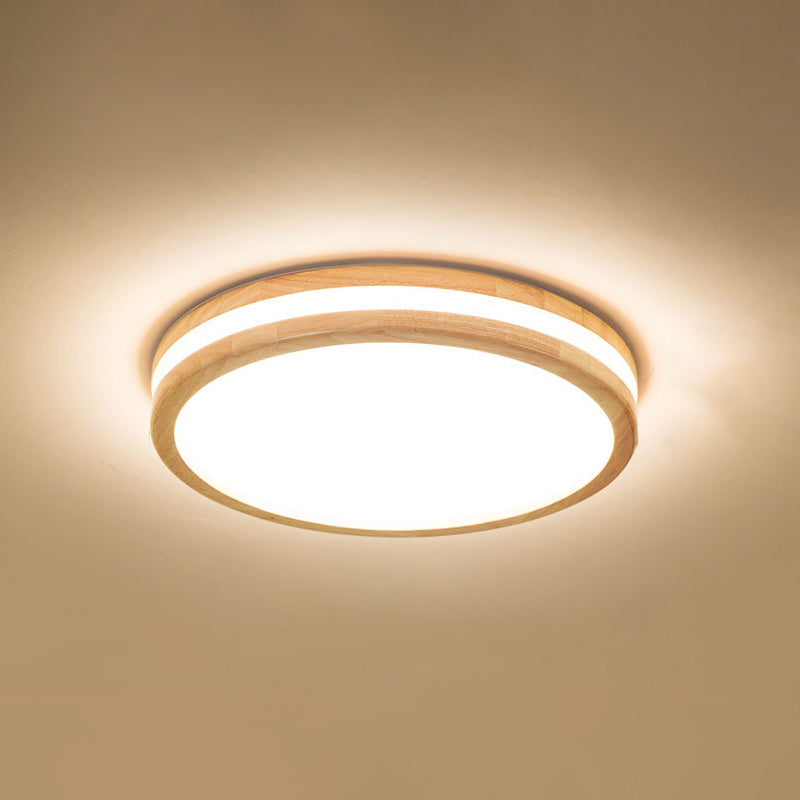 Plafonnier moderne en acrylique à 1 lumière, luminaire de plafond pour chambre à coucher