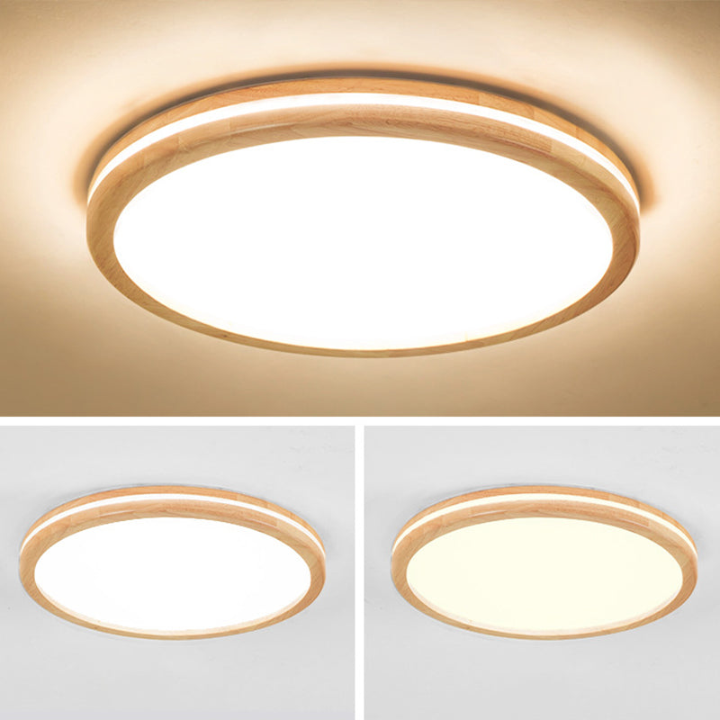 Plafonnier moderne en acrylique à 1 lumière, luminaire de plafond pour chambre à coucher