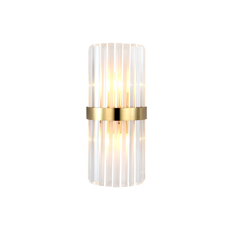 2 luci Montaggio a parete Light Aibture Postmodern Crystal Wall Sconce Light per interno