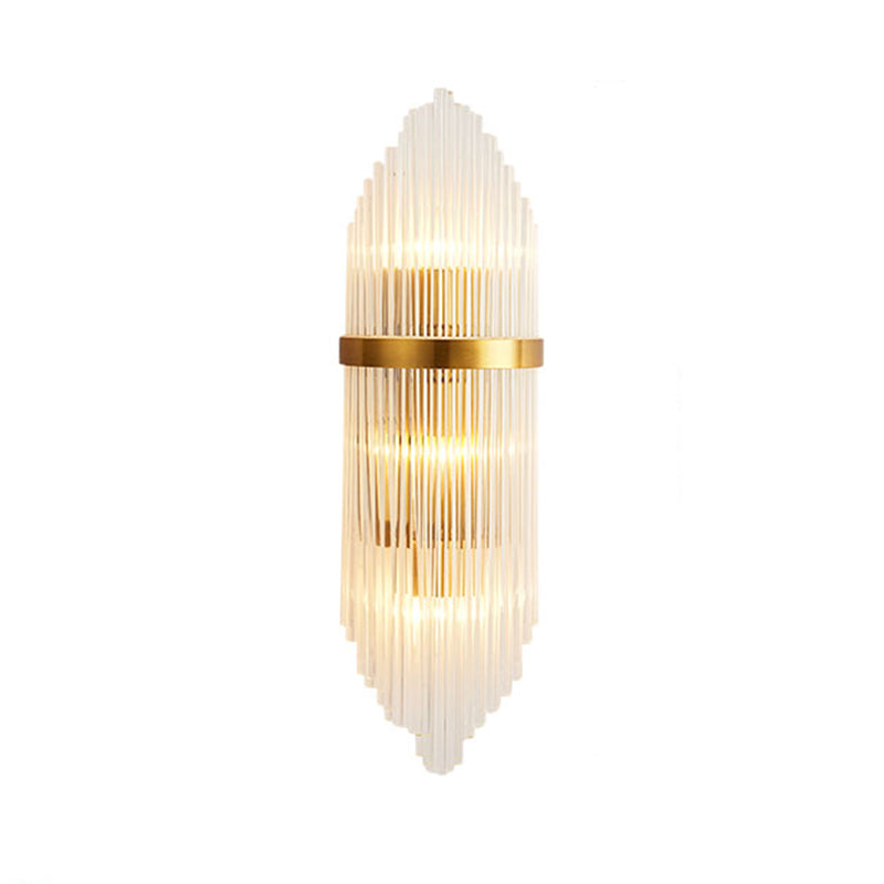 2 luci Montaggio a parete Light Aibture Postmodern Crystal Wall Sconce Light per interno