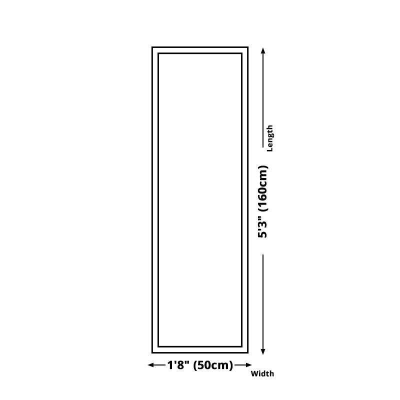 Green Modern Carpet Polyester Plant Carpet Non-Slip Backing Area Carpet for Living Room