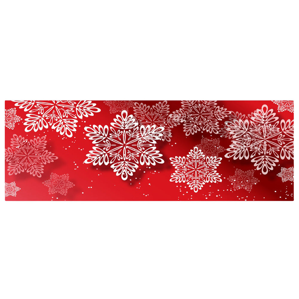 Red Simple Carpet Polyester Star Area Carpet Washable Carpet for Home Decor