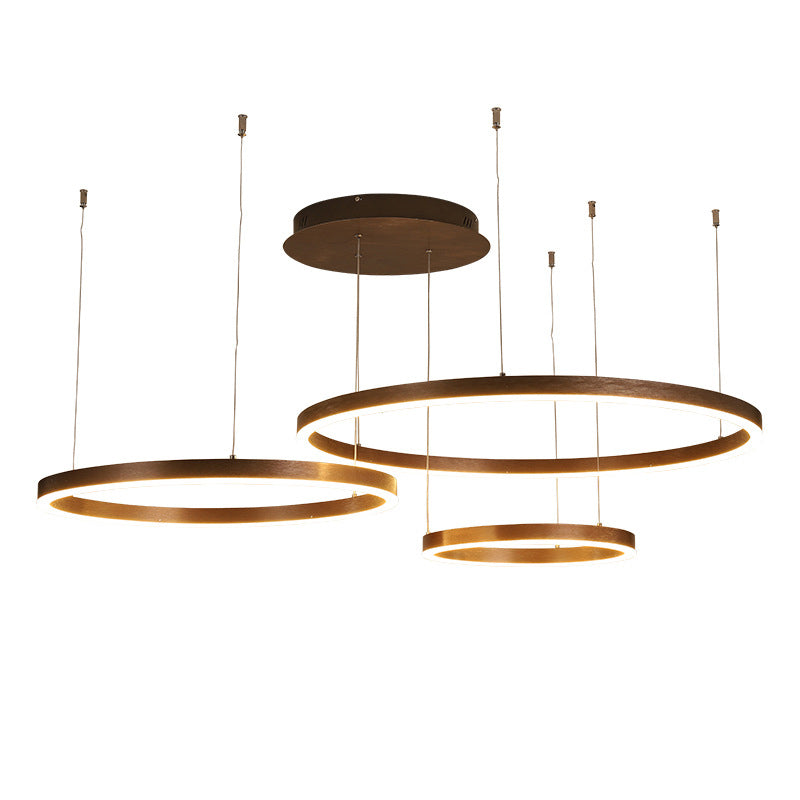 Metal Chandelier Lighting Fixture Modern Chandelier Pendant Light for Living Room