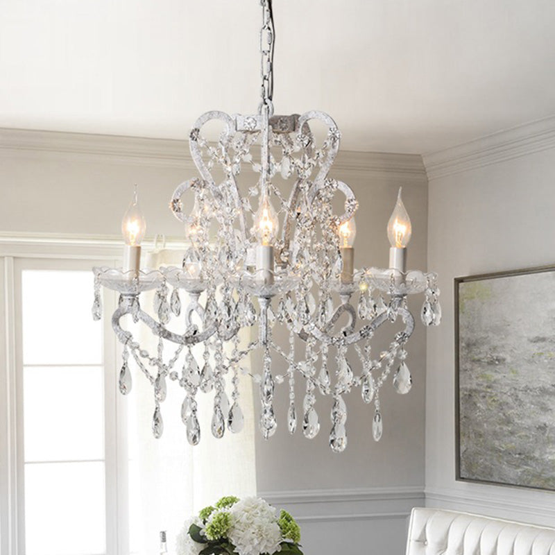 Kerze Kronleuchter Leuchte Traditionelle Kristallheizbeleuchtung für das Restaurant
