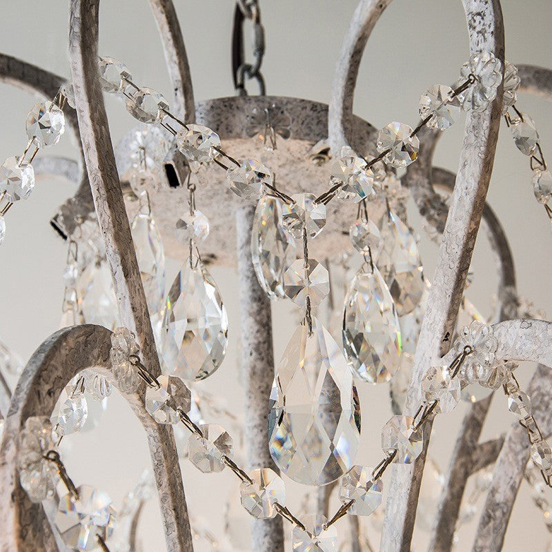 Kerze Kronleuchter Leuchte Traditionelle Kristallheizbeleuchtung für das Restaurant