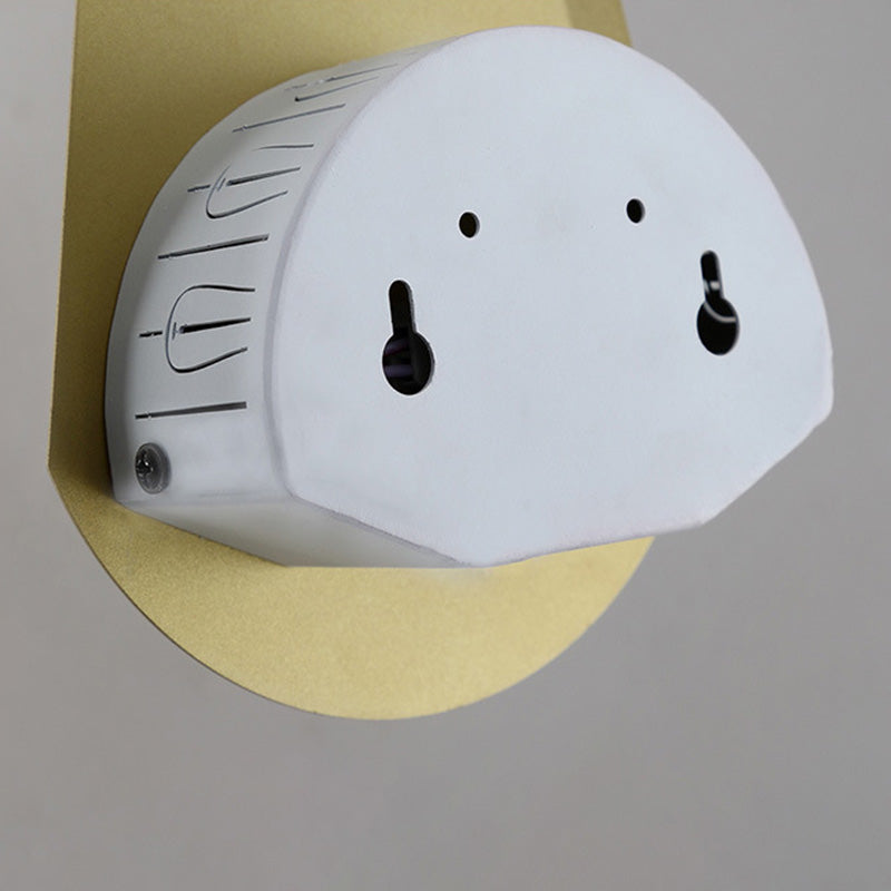 Pfauenwandmontierte Lampe postmoderne Einfachheit Metall Wandleuchte für Wohnzimmer