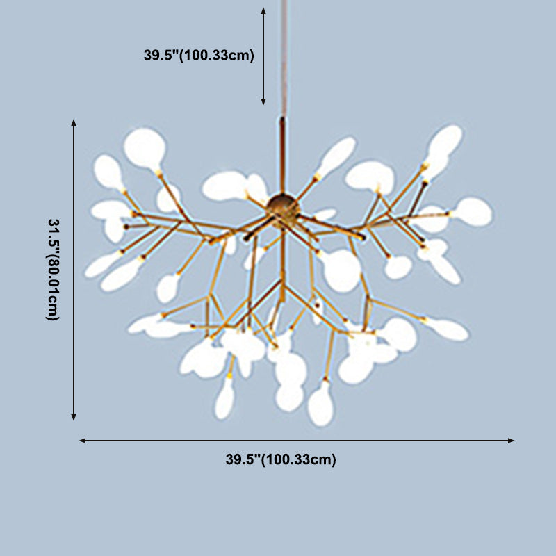 Lampada lampadina a lucciola Firefly Lampada moderna Designer Acrilico Acrilico Accensione per il ristorante