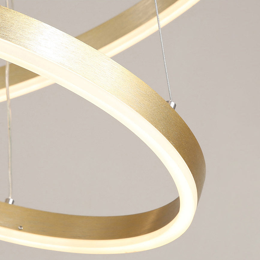 Lustre à cadre en métal contemporain Restaurant du lustre suspendu avec une teinte acrylique