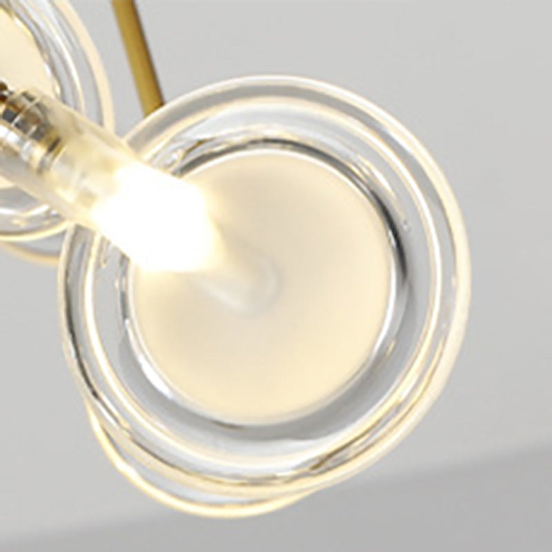 Multi-Light Firefly Decke Anhänger modernistischer Metallkronleuchter für Wohnzimmer