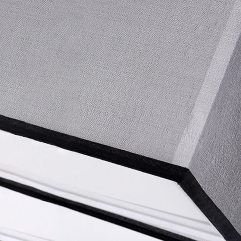 Single Head Flush Lamp Chinese Stijl Stof Flush Plafond Licht voor woonkamer