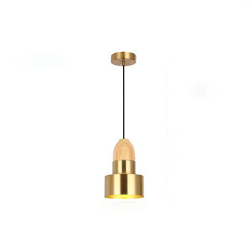 Zeitgenössische Deckenleuchte mit Metallschatten für Wohnzimmer