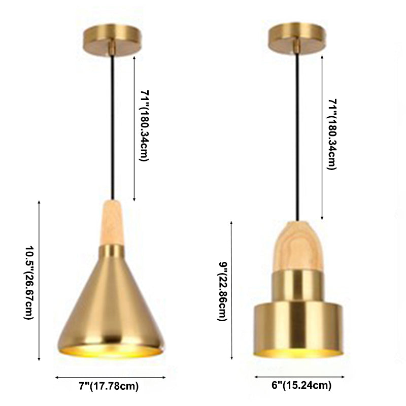 Zeitgenössische Deckenleuchte mit Metallschatten für Wohnzimmer