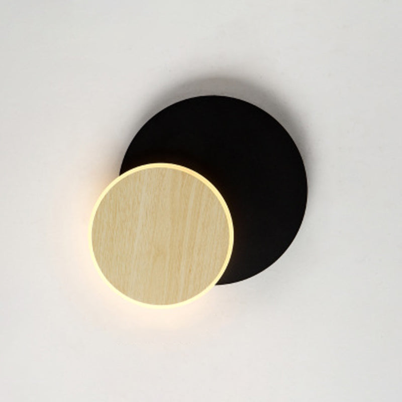 Finitura in legno Mobile sfumatura da muro da parete Minimalist LED SCONCE LUCE PER LAVOGLIA