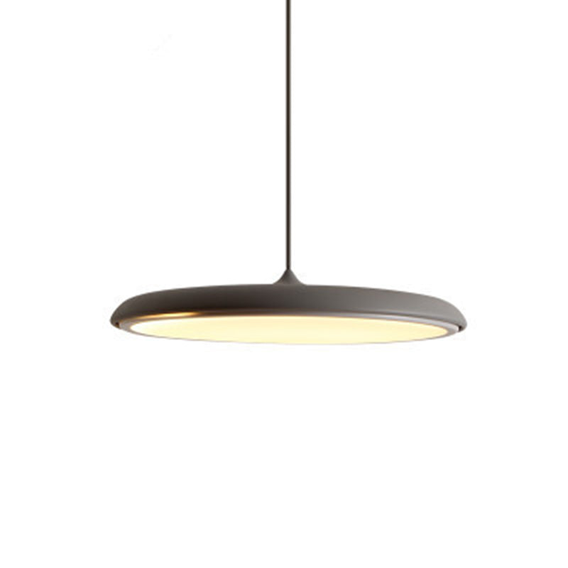Contemporary Simplicity Farmhouse Ceiling Light with Unique Metal Shade
