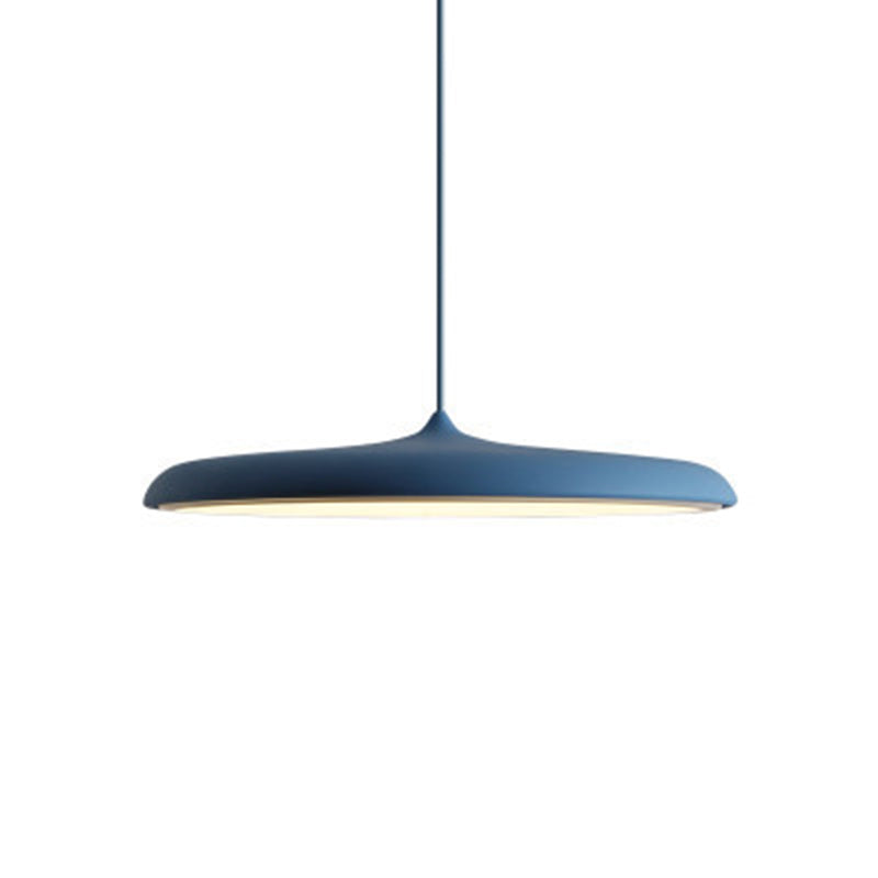 Contemporary Simplicity Farmhouse Ceiling Light with Unique Metal Shade