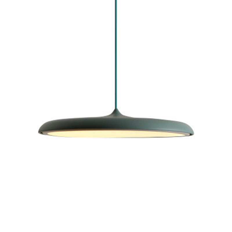 Contemporary Simplicity Farmhouse Ceiling Light with Unique Metal Shade