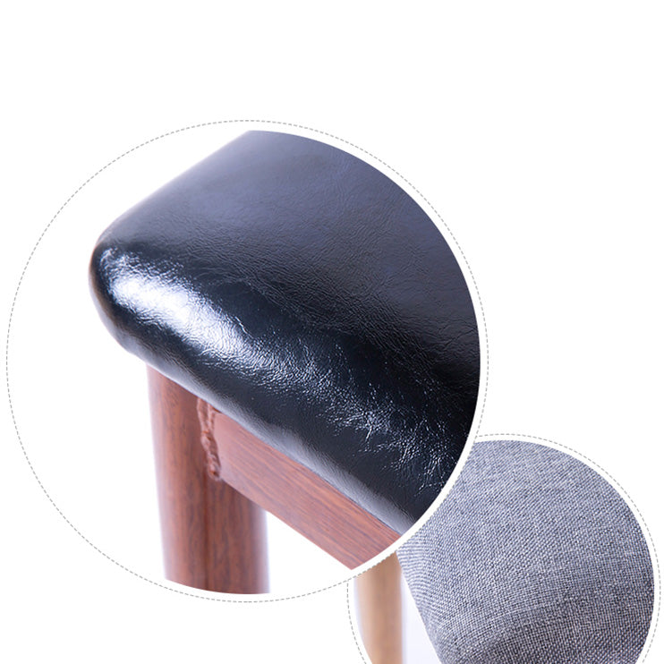 Contemporary Style Kitchen Dining Chair Parsons Dining Armless Chair for Home