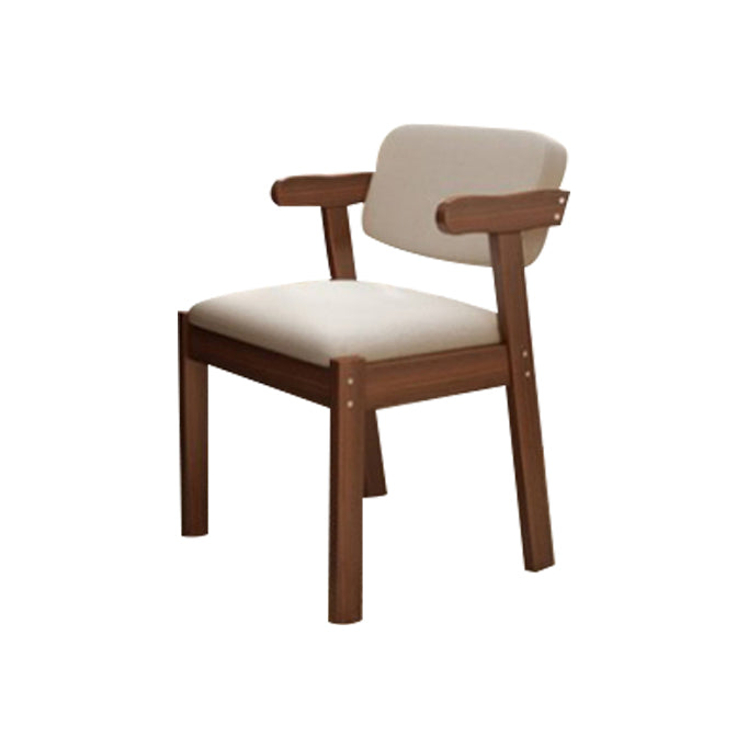 Contemporary Dining Side Chair Solid Wood Open Back Dining Side Chairs