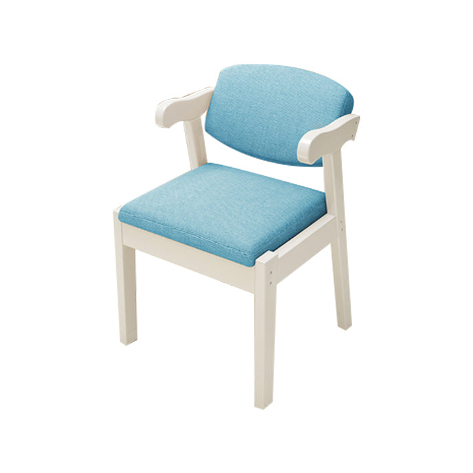 Contemporary Dining Side Chair Solid Wood Open Back Dining Side Chairs