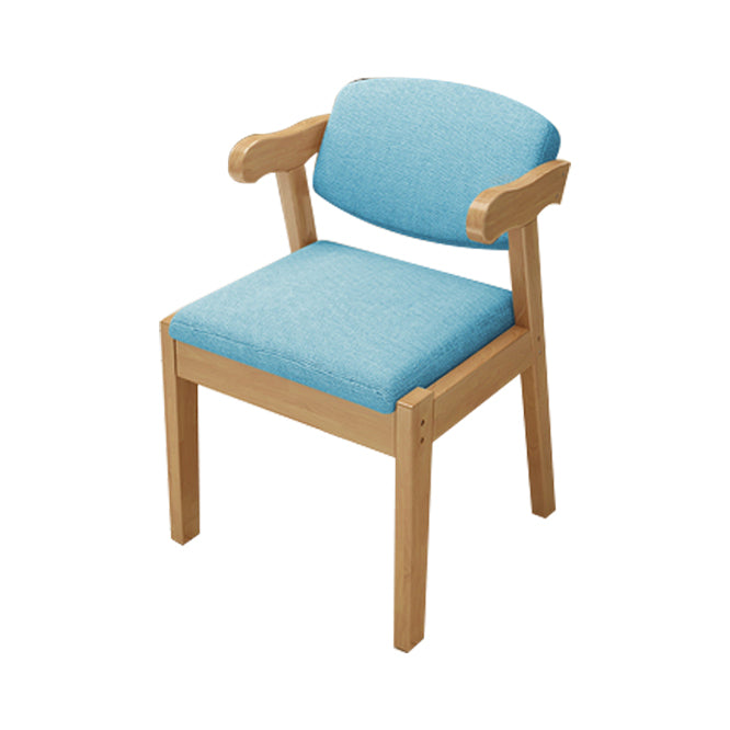 Contemporary Dining Side Chair Solid Wood Open Back Dining Side Chairs