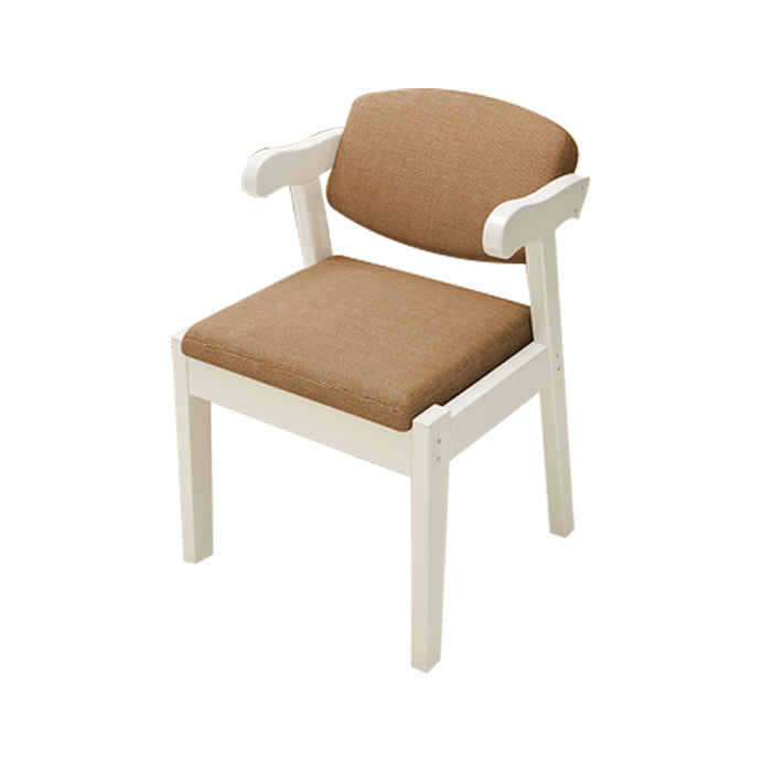 Contemporary Dining Side Chair Solid Wood Open Back Dining Side Chairs